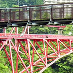 橋の足場工事